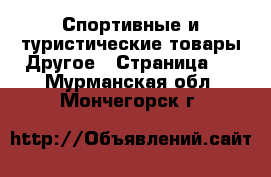 Спортивные и туристические товары Другое - Страница 2 . Мурманская обл.,Мончегорск г.